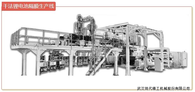 干法鋰電池隔膜生產線